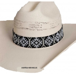 Black and white hat trim - American Hat makers