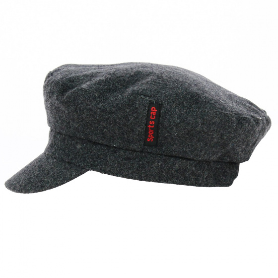Casquette Marin Laine Gris - Traclet