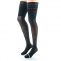 40D Tree and Lace Hold-Ups Black - Berthe