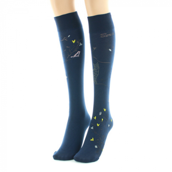 40D Knee-High Tree & Birds - Berthe