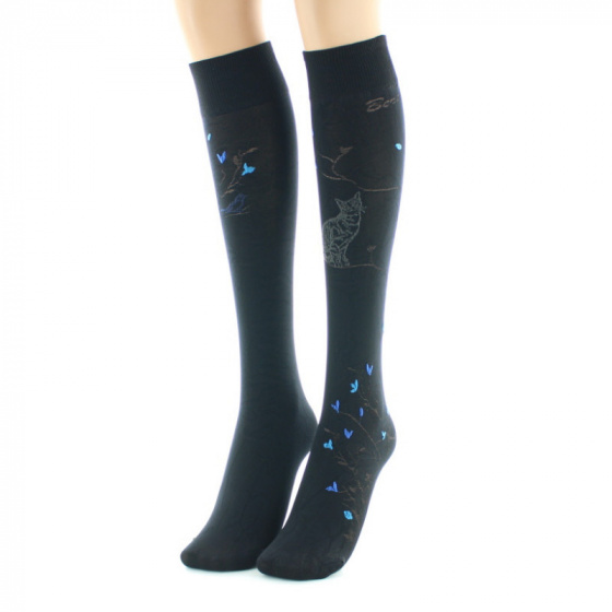 40D Knee-High Tree & Birds - Berthe