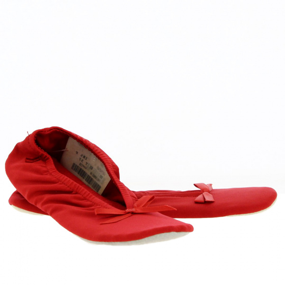 Children's Velvet Ballet Flats - Isotoner