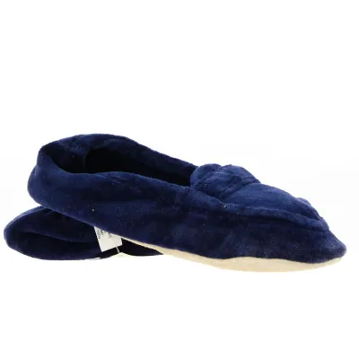 Ballerines Enfant Velours - Isotoner Reference : 19094 | Chapellerie Traclet