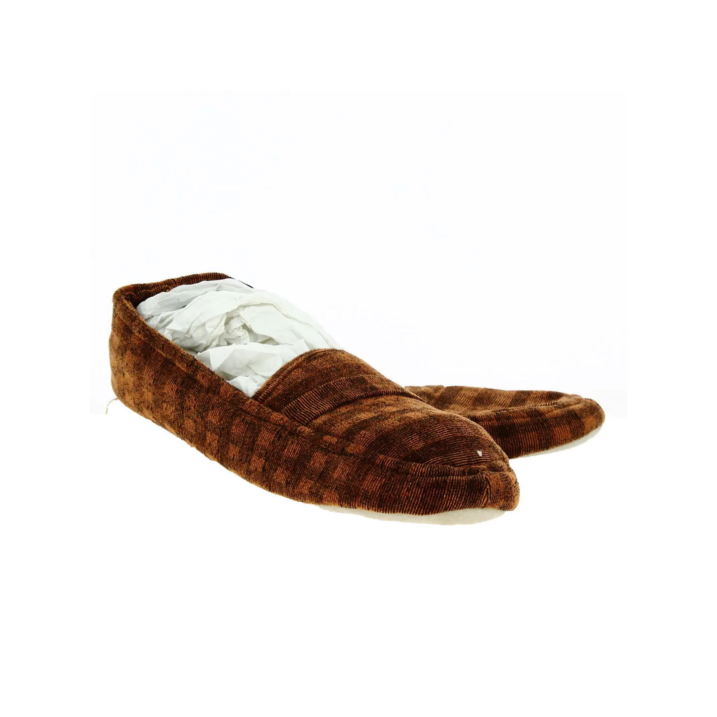 Men's Slippers with Rubber Soles Brown - Isotoner Reference: 19097 | Chapellerie Traclet