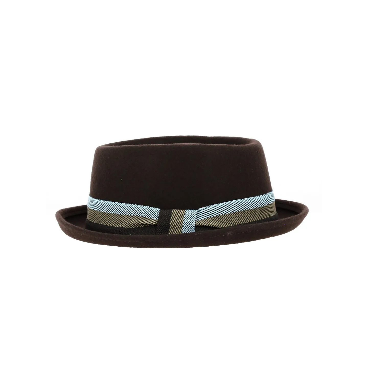 Chapeau Porkpie Marcel Feutre Marron - Traclet Reference : 19111 | Chapellerie Traclet