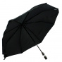 Men's Automatic Compact Folding Umbrella with straight wooden handle - Piganiol
