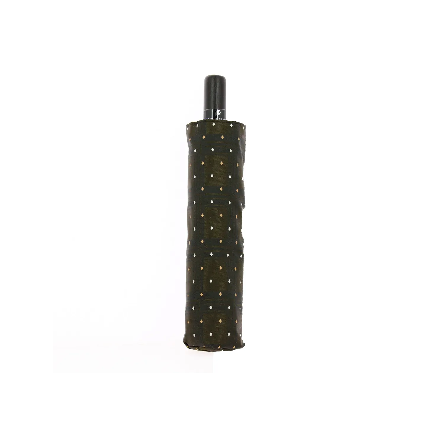 Men's Mini Folding Umbrella automatic straight wooden handle - Piganiol Reference: 14983