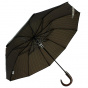 Men's Mini Folding Umbrella Automatic Straight Wooden Handle - Piganiol