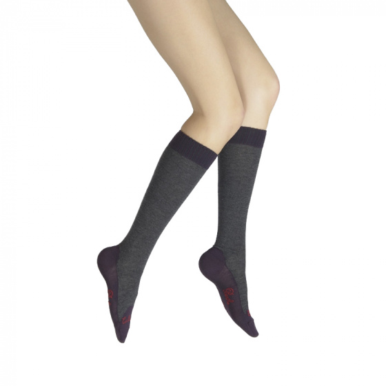 Chaussettes hautes cachemire - Berthe Chaussettes hautes cachemire - Berthe