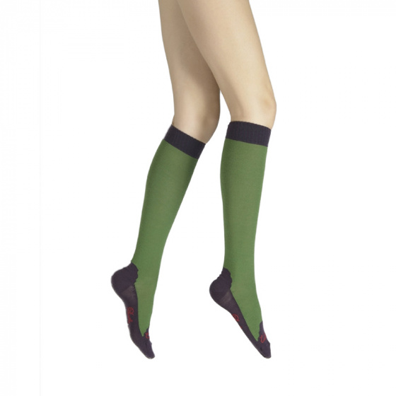 Cashmere Knee-High Socks - Berthe