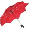 Women's Folding Sunflower Red Umbrella - Pierre Cardin Reference: 17050 | Traclet Hat Shop