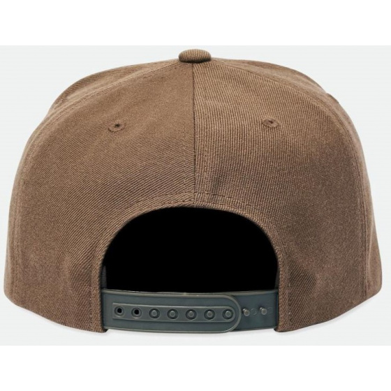 Brown Oath III Snapback Cap - Brixton
