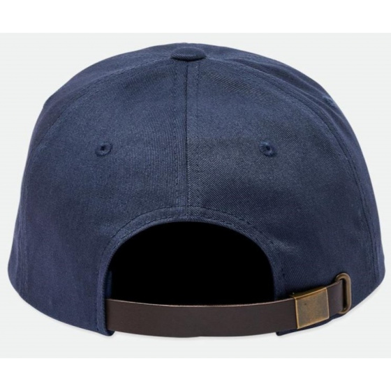 Brixton Parsons Navy Cotton Snapback Cap Brixton Parsons Navy Cotton Snapback Cap