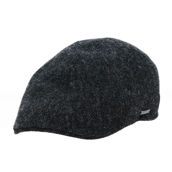 Casquette Texas Brushed laine Chevrons Grise - Stetson