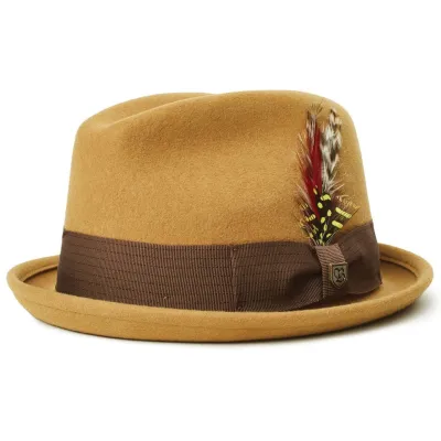 Gain Wool Felt Bronze Trilby Hat Brixton Reference: 9877 | Traclet Hat Shop