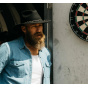 Messer Western Wool Felt Hat Black - Brixton