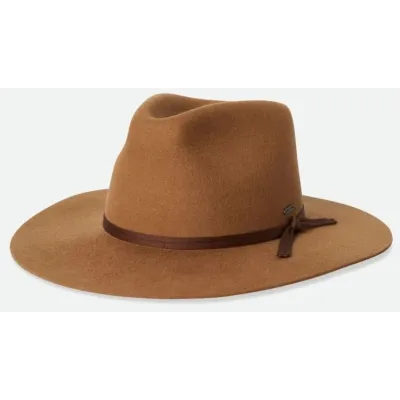 Chapeau Cowboy Cohen Feutre Laine Gold - Brixton