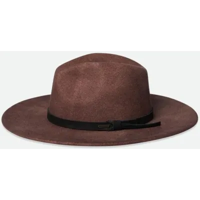 Chapeau Fedora Field Proper Feutre Marron - Brixton