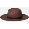 Chapeau Fedora Field Proper Feutre Marron - Brixton