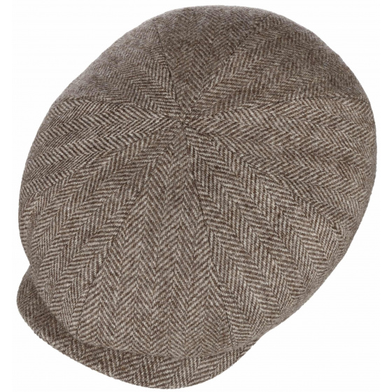 Casquette Hatteras Belfast Herringbone Laine - Stetson