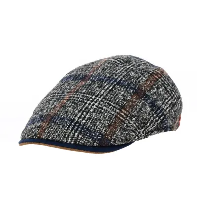 Fernand Grey Flat Cap - Marone Reference: 19139 | Traclet Hatters