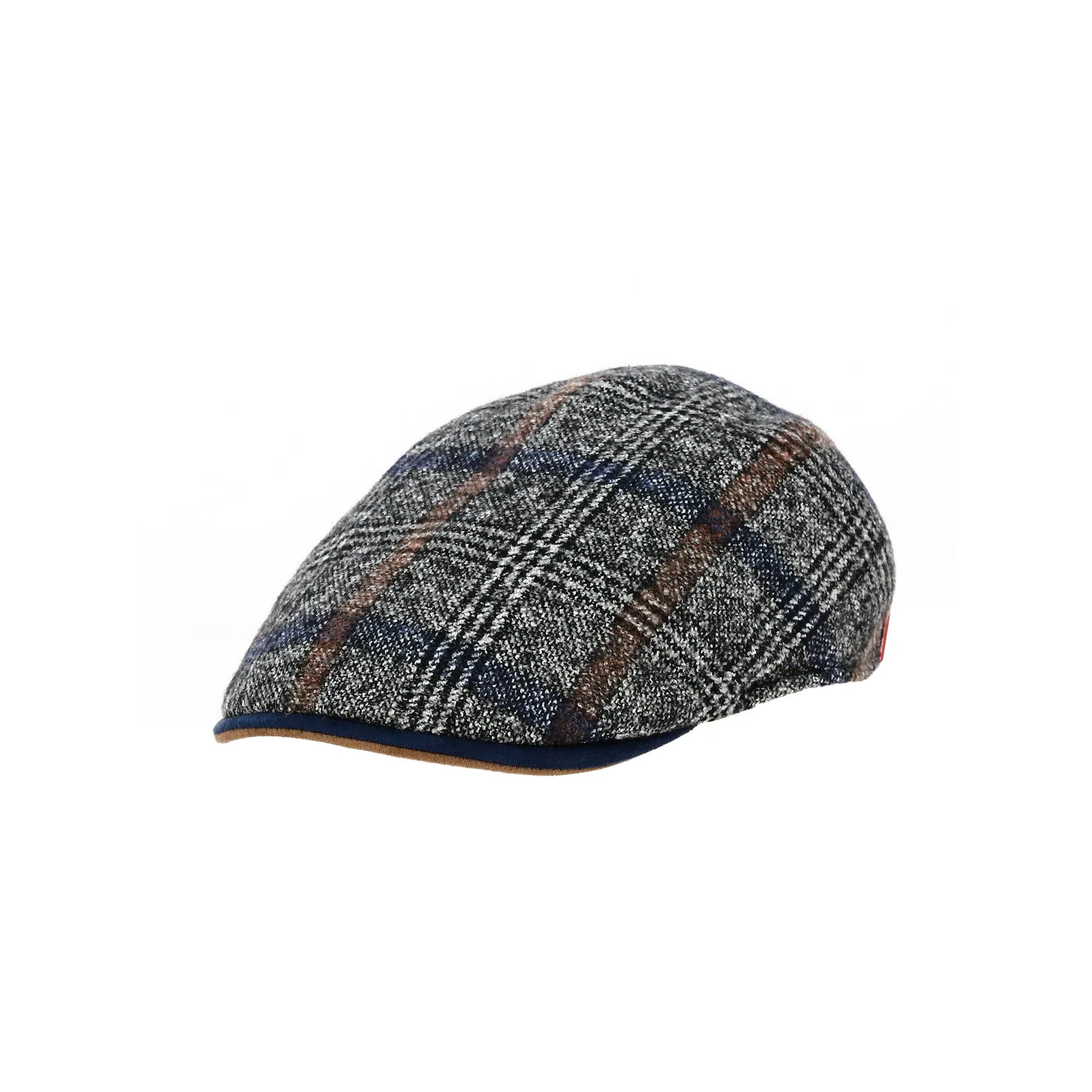 Casquette Plate Fernand Grise - Marone Reference : 19139 | Chapellerie Traclet