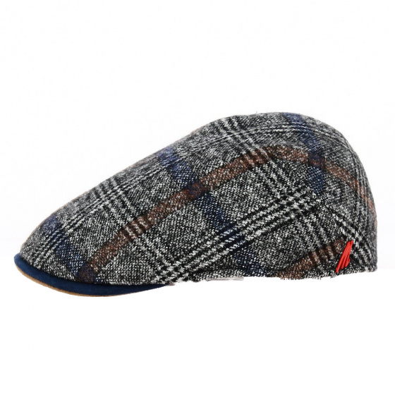 Fernand Grey Flat Cap - Marone