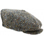 Camel Wool Chevron Relaxed Irish Cap - City Sport