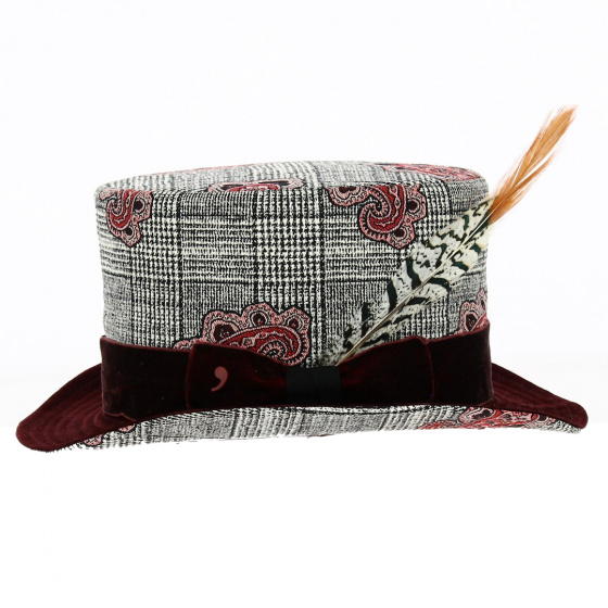 Haut de forme Arabesques en velours - Alfonso d'este