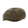 Casquette Hatteras Chevrons Marron - Alfonso d'este Reference : 19148 | Chapellerie Traclet