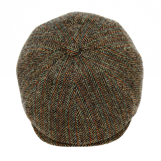 Brown Chevron Hatteras Cap - Alfonso d'este