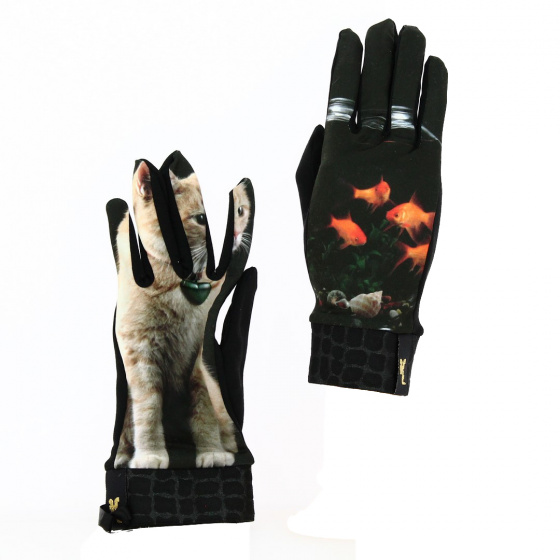 Fancy Printed Gloves Made in France - Traclet