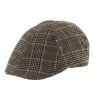 Casquette Bec de Canard Pied de poule Gris - Traclet Reference : 19153 | Chapellerie Traclet