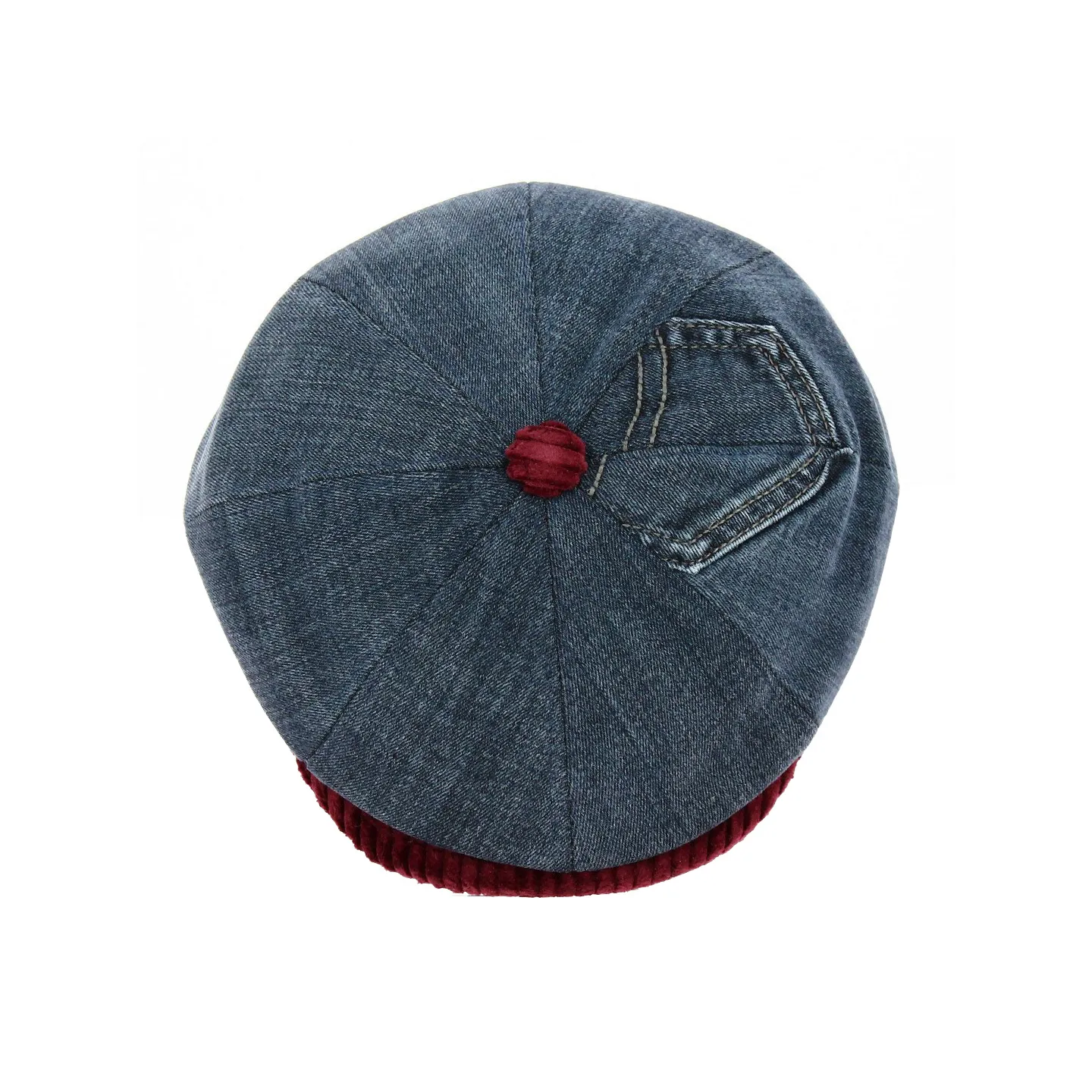 Casquette Hatteras Renato Jean Coton Bleu - Traclet Référence : 19154