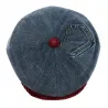 Casquette Hatteras Renato Jean Coton Bleu - Traclet Référence : 19154