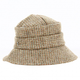 Orange Wool Vanessa Bucket Hat - Fléchet