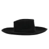 Chapeau Feutre Laine Large Bord Noir - Traclet Reference : 10617 | Chapellerie Traclet