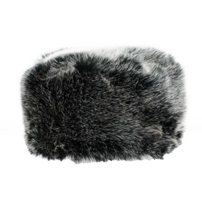 Toque Tenessee Fausse Fourrure Blanche & Noire- Traclet Reference : 10024 | Chapellerie Traclet