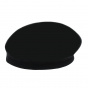 Black Shaped Wool Beret - Traclet