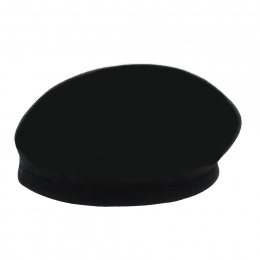 Formed Wool Beret Black - Traclet