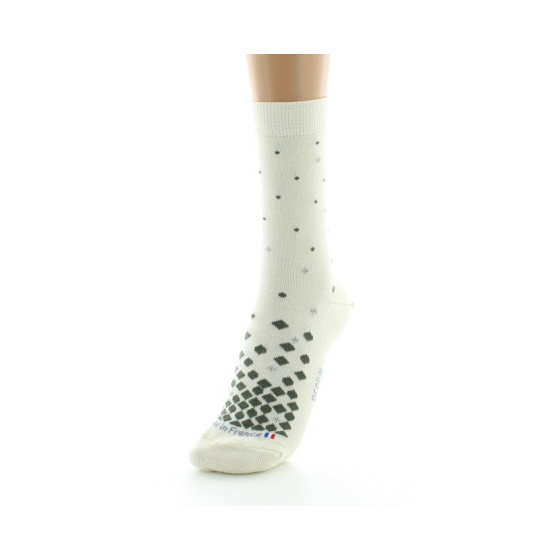 Chaussettes Fantaisie Jacquard Noël Laine - Perrin