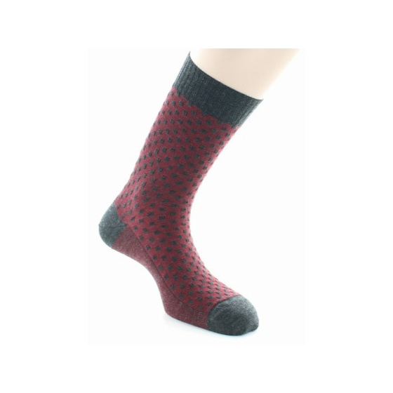 Fancy Wool Socks Without Elastic - Perrin