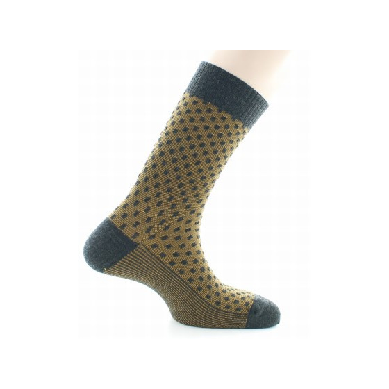 Fancy Wool Socks Without Elastic - Perrin