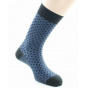 Fancy Wool Socks Without Elastic - Perrin