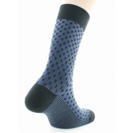 Fancy Wool Socks Without Elastic - Perrin