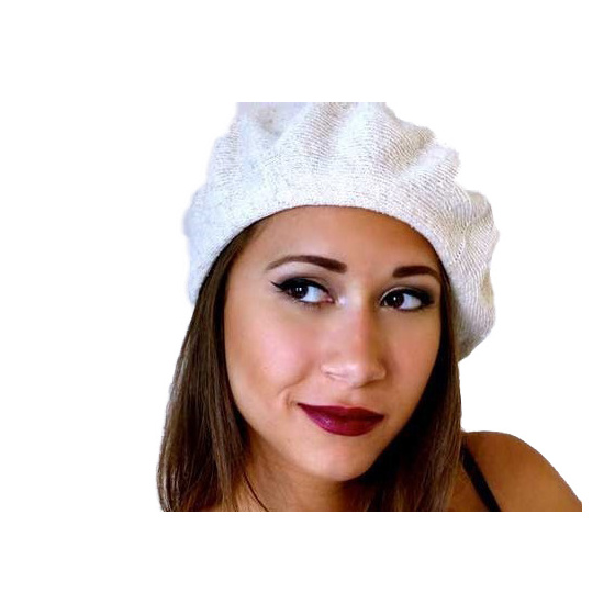 Cream Summer Beret - Le Béret Français