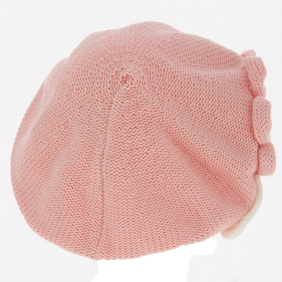Leila Cotton Flower Beret - BeBeret