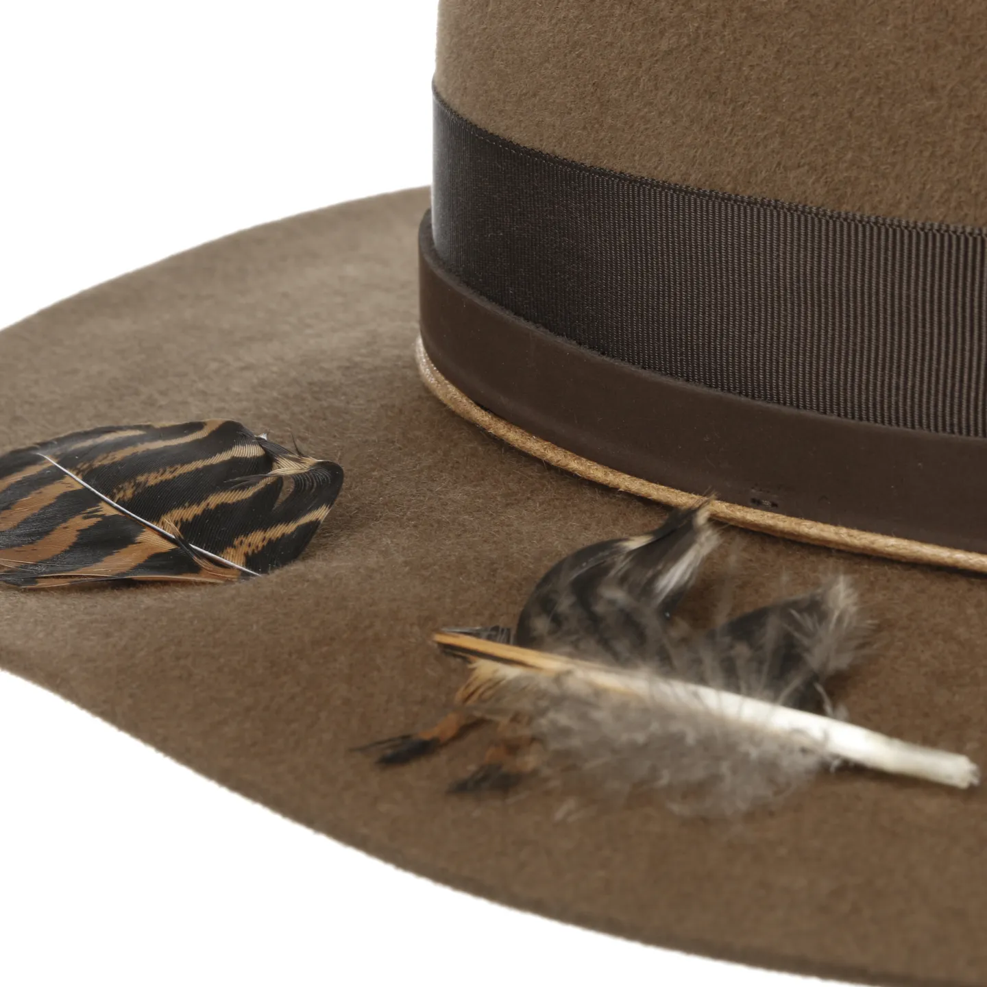 Traveler Western Danios Fur Felt Hat Brown - Stetson