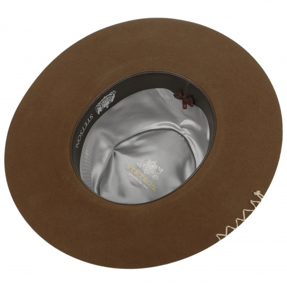 Brown Fur Felt Western Traveller Hat - Stetson