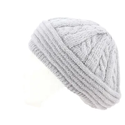 Béret Baroni Angora & Laine Gris- Traclet  Reference : 7208 | Chapellerie Traclet